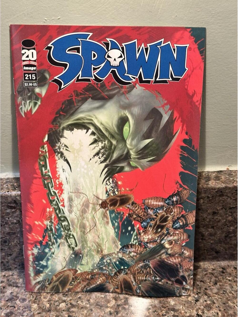 SPAWN #215 LOW PRINT RUN ISSUE MICHAEL GOLDEN COVER ART IMAGE COMICS 2011